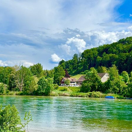 Studio Beim Rhein - Ziegelhuette Flaach Bagian luar foto