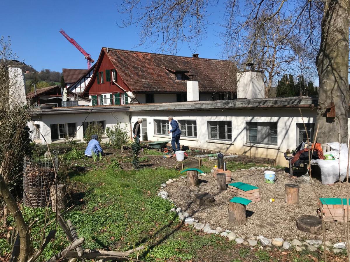 Studio Beim Rhein - Ziegelhuette Flaach Bagian luar foto