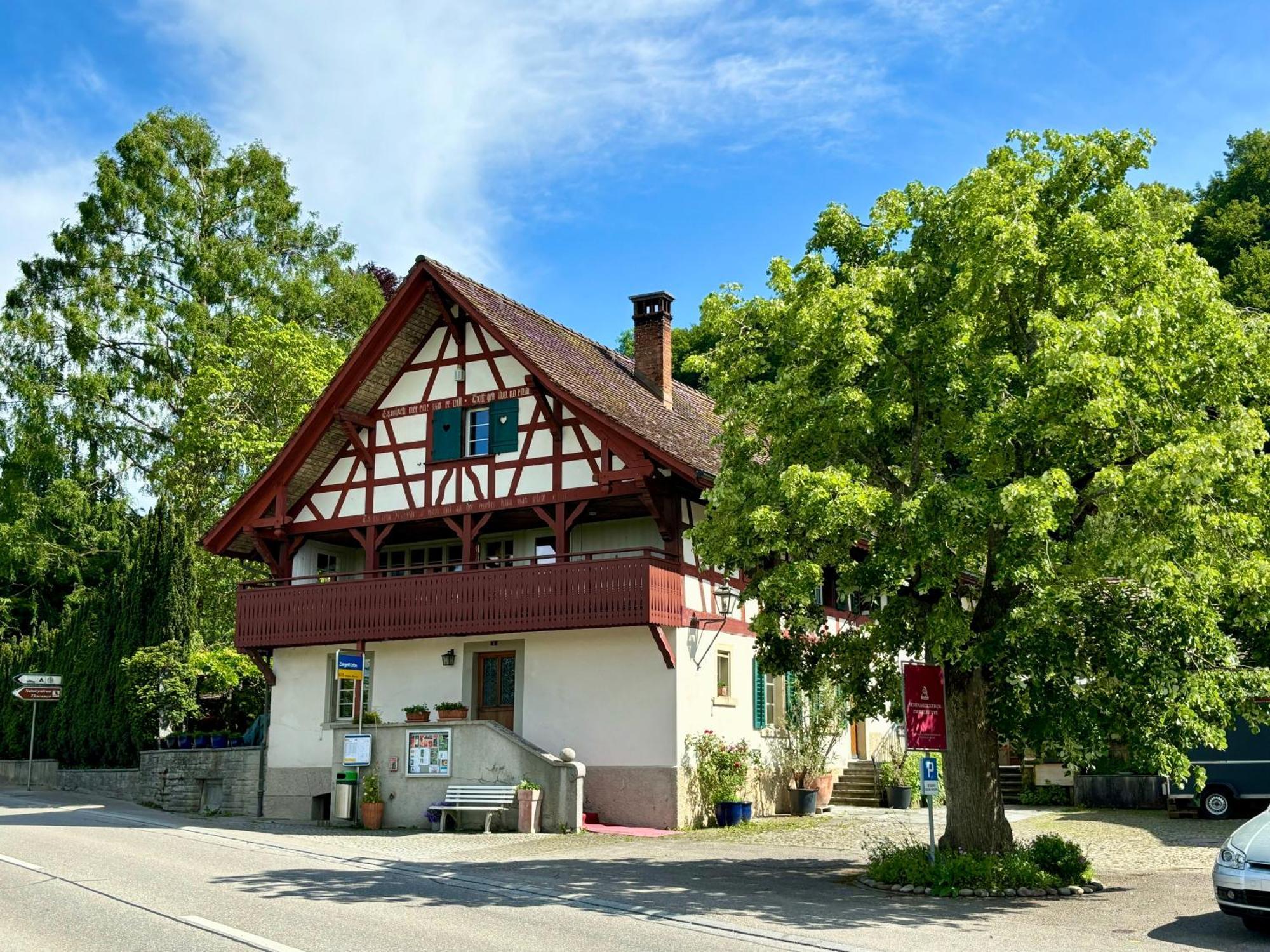 Studio Beim Rhein - Ziegelhuette Flaach Bagian luar foto